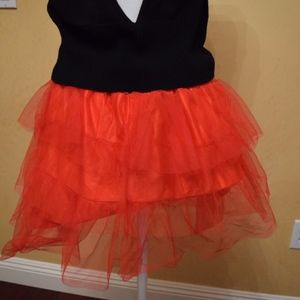 Red skirt